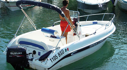 Rental Boats without licence 40 HP